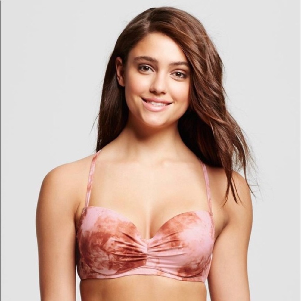 Shade & Shore Macrame Racerback Bikini Top 34B